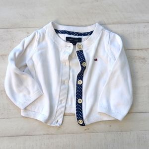 Tommy Hilfiger girls button down sweater